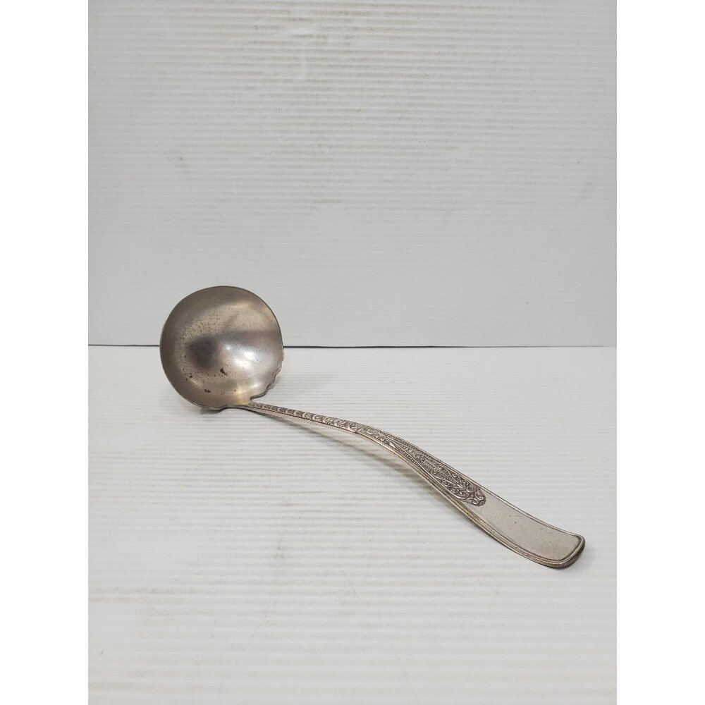 Holmes & Edwards RIALTO AURORA 1894 Antique Silverplate Gravy Sauce Ladle Gift